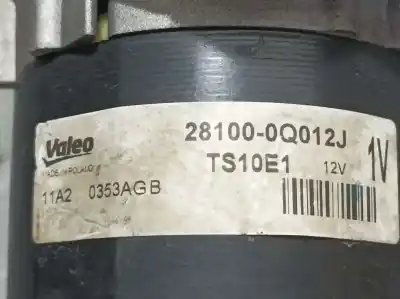 Peça sobressalente para automóvel em segunda mão motor de arranque por citroen c1 x referências oem iam 281000q012j  ts10e1