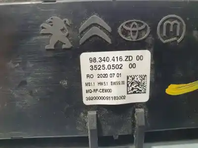Автозапчастина б/у клімат-контроль для citroen jumpy furgon control m посилання на oem iam 98340416zd  3525050200