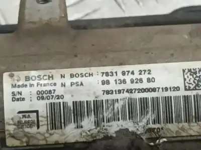 Автозапчастина б/у рульмова рейка для citroen jumpy furgon control m посилання на oem iam 9813692680  7831974272