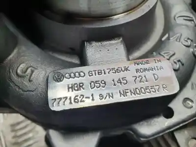 Gebrauchtes Autoersatzteil turbolader zum audi a6 berlina (4f2) 2.0 tdi oem-iam-referenzen 059145721d 7771621 