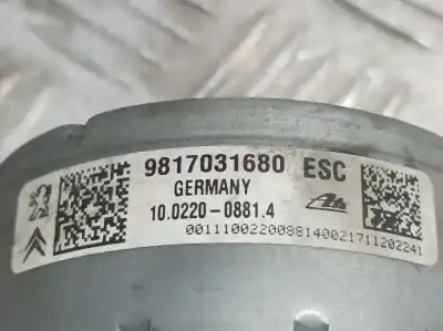 Second-hand car spare part abs for citroen c-elysée feel oem iam references 9817031680  10022008814