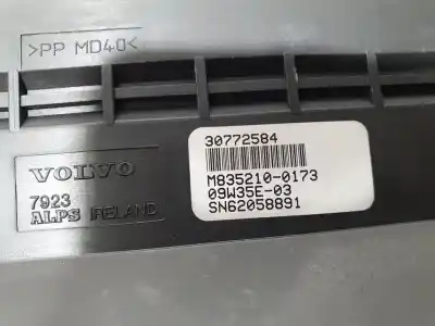 Second-hand car spare part multifunction display for volvo xc60 kinetic awd oem iam references 30772584  