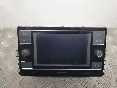 Second-hand car spare part gps navigation system for volkswagen polo advance oem iam references 17a035869  