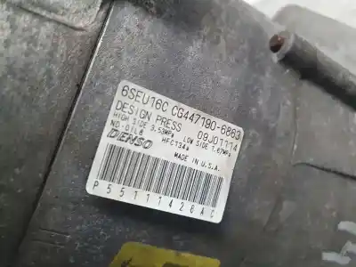 Peça sobressalente para automóvel em segunda mão compressor de ar condicionado a/a a/c por ford focus lim. (cb4) trend referências oem iam cg4471906863  6seu16c