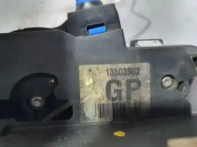 Second-hand car spare part front right door lock for opel astra j lim. cosmo oem iam references 13503802  
