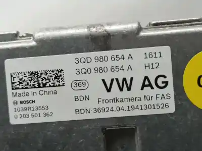 Second-hand car spare part camera for seat ateca (kh7) style oem iam references 3qd980654a  0203501362