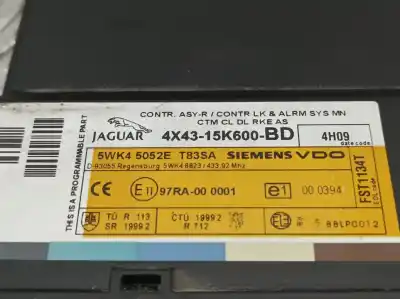 Автозапчастина б/у електронний модуль для jaguar x-type i (x400) 2.5 v6 a las 4 ruedas посилання на oem iam 4x4315k600bd  5wk45052e