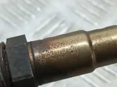 Peça sobressalente para automóvel em segunda mão sonda lambda por opel astra j lim. selective referências oem iam 55562205  0258010067