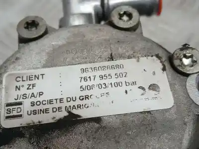 Second-hand car spare part steering pump for citroen c5 break 2.0 hdi premier oem iam references 9636086680  7617955502