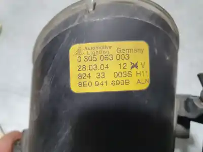 Second-hand car spare part left fog light for audi a4 avant (8e) 1.9 tdi (96kw) oem iam references 8e0941699b  0305063003