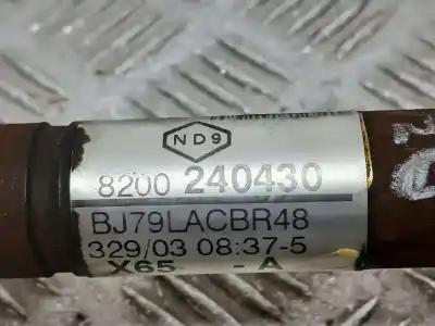 Second-hand car spare part front right transmission for renault clio ii fase ii (b/cb0) base authentique oem iam references   