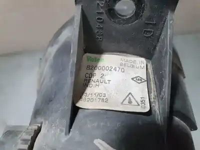 Автозапчасти б/у правая противотуманная фара за renault clio ii fase ii (b/cb0) base authentique ссылки oem iam 8200002470  89201782
