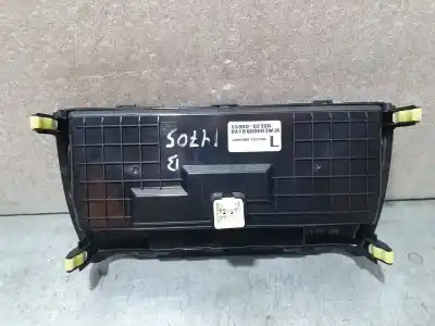 Peça sobressalente para automóvel em segunda mão comando de sofagem (chauffage / ar condicionado) por toyota auris active referências oem iam 5590002300  0a186b0003wja