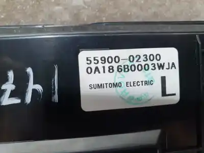 Peça sobressalente para automóvel em segunda mão comando de sofagem (chauffage / ar condicionado) por toyota auris active referências oem iam 5590002300  0a186b0003wja