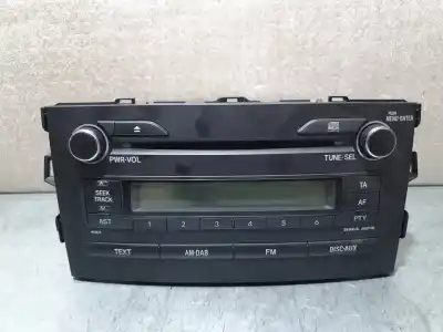 Recambio de automóvil de segunda mano de SISTEMA AUDIO / RADIO CD para TOYOTA AURIS  referencias OEM IAM 8612002A70  CQJS7971G