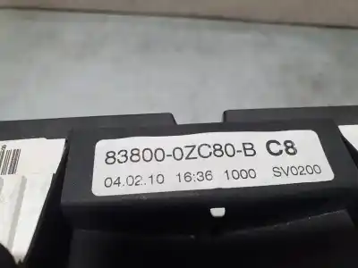 Peça sobressalente para automóvel em segunda mão quadrante por toyota auris active referências oem iam 838000zc80b  a2c53358735