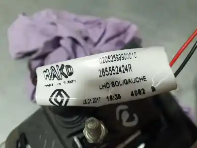 Second-hand car spare part left tailgate light for renault clio iv societé oem iam references 265552424r  