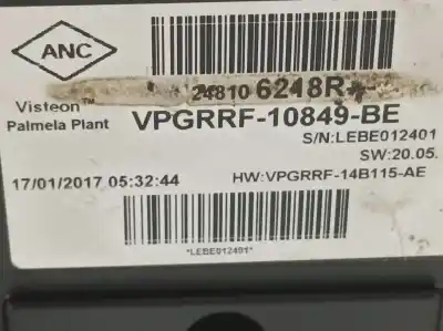 Peça sobressalente para automóvel em segunda mão quadrante por renault clio iv societé referências oem iam 248106218r  
