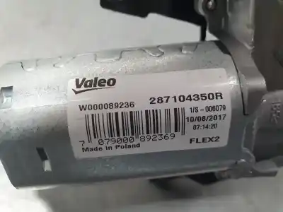 Peça sobressalente para automóvel em segunda mão motor do limpador traseiro por dacia duster ambiance 4x2 referências oem iam 287104350r  w000089236