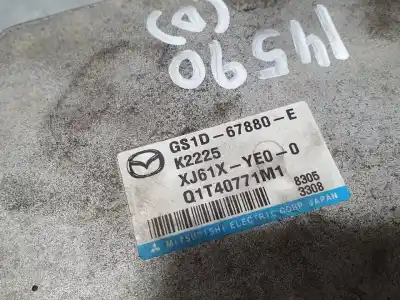 Peça sobressalente para automóvel em segunda mão módulo eletrônico por mazda 6 lim. (gh) 2.0 crtd 140cv active referências oem iam gs1d67880e  