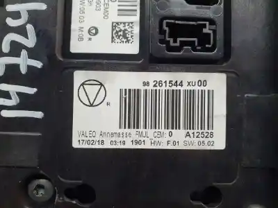 Peça sobressalente para automóvel em segunda mão módulo / sistema de navegação gps por citroen c3 feel referências oem iam 9824298580  1802150903