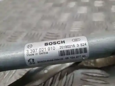 Peça sobressalente para automóvel em segunda mão motor do limpa para brisas por citroen c3 feel referências oem iam 9815497780  3397021910