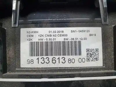 Peça sobressalente para automóvel em segunda mão quadrante por citroen c3 feel referências oem iam 9813361380  0459120