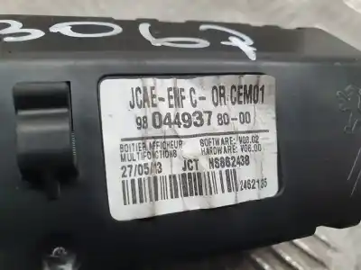 Second-hand car spare part multifunction display for citroen c4 lim. exclusive oem iam references 9804493780  ns862438