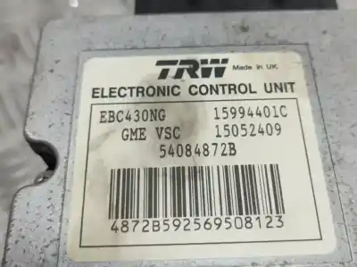 Peça sobressalente para automóvel em segunda mão abs por saab 9-3 (ys3f, e79, d79, d75) 2.0 t referências oem iam 15994401c  54084872b