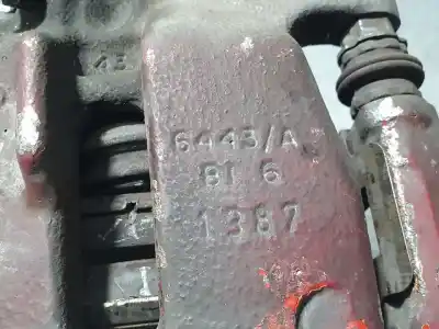 Peça sobressalente para automóvel em segunda mão pinça de travão traseira direita por audi a5 coupe (8t) 2.7 tdi referências oem iam 6443a 1387 