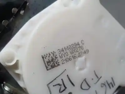 Peça sobressalente para automóvel em segunda mão pré-tensor de airbag traseiro direito por citroen c3 collection referências oem iam 34140294c  