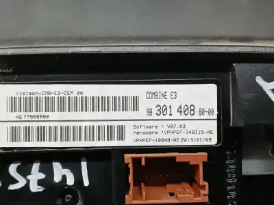 Peça sobressalente para automóvel em segunda mão quadrante por citroen c4 cactus feel referências oem iam 9830140880  ns77555590