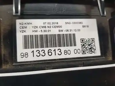 Автозапчасти б/у приборная доска за citroen c3 feel ссылки oem iam 9813361380  