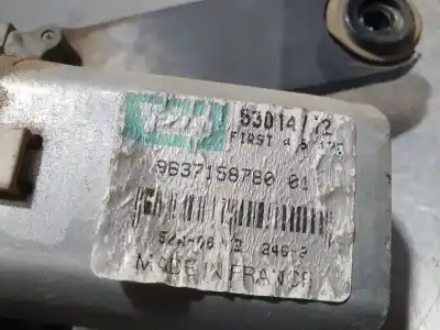 Peça sobressalente para automóvel em segunda mão motor do limpador traseiro por citroen c3 1.4 hdi exclusive referências oem iam 9637158780  53014712
