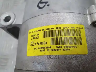 Second-hand car spare part air conditioning compressor for ford kuga (cbs) titanium oem iam references gv6119d629cc  r1234yf