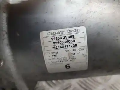 Автозапчасти б/у компрессор кондиционера воздуха за nissan pulsar (c13) acenta ссылки oem iam 926003vc6b  m216g121730
