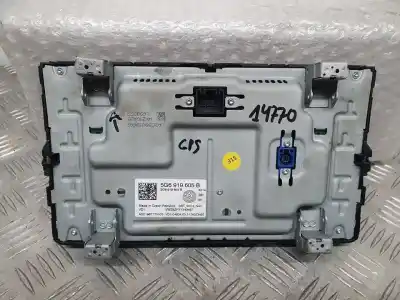 Second-hand car spare part gps navigation system for volkswagen passat variant (cb5) business oem iam references 5g6919605b  a2c1967770103