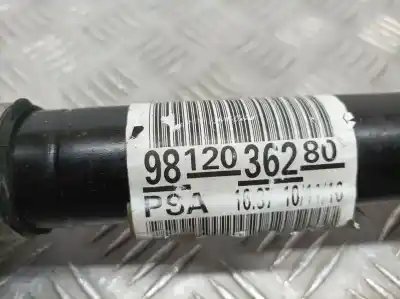 Second-hand car spare part front left transmission for citroen c-elysée exclusive oem iam references 9812036280  