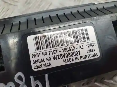 Second-hand car spare part climate control for ford c-max (ceu) trend oem iam references f1et18c612aj  wz5v080037