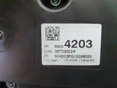 Peça sobressalente para automóvel em segunda mão quadrante por opel corsa e selective referências oem iam 39204203  367030224