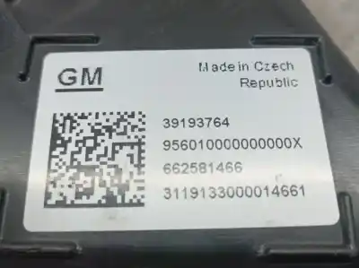 Second-hand car spare part adblue tank for opel astra k sports tourer selective start/stop oem iam references 39193764 662581466 