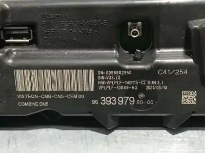 Pezzo di ricambio per auto di seconda mano pannello degli strumenti per citroen c4 iii (ba_, bb_, bc_) 1.5 bluehdi 130 (bbyhzb) riferimenti oem iam 9839397980  0096882950