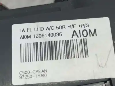 Peça sobressalente para automóvel em segunda mão comando de sofagem (chauffage / ar condicionado)  por kia picanto concept referências oem iam 972501yai0  1606140036