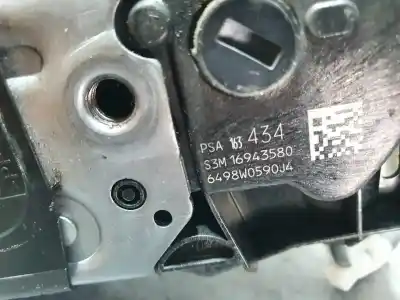 Second-hand car spare part left front door lock for opel combo life edition oem iam references 16943580  6498w0590j4