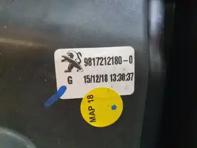 Second-hand car spare part driver left window regulator for opel combo life edition oem iam references 9817212180  