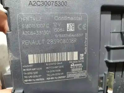 Peça sobressalente para automóvel em segunda mão comutador de ignição por renault captur expression referências oem iam 285908018r  a2c84331301