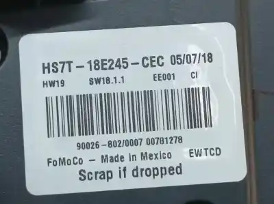Second-hand car spare part climate control for ford mondeo lim. hybrid titanium oem iam references hs7t18e245cec  