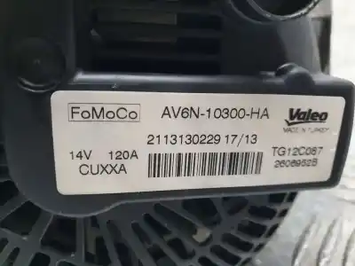 Автозапчастина б/у генератор для ford fiesta (ccn) trend посилання на oem iam av6n10300ha  tg12c087