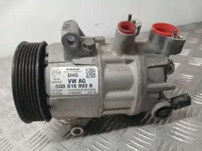 Peça sobressalente para automóvel em segunda mão compressor de ar condicionado a/a a/c por volkswagen golf vii lim. (bq1) advance referências oem iam 5q081603b  01141543