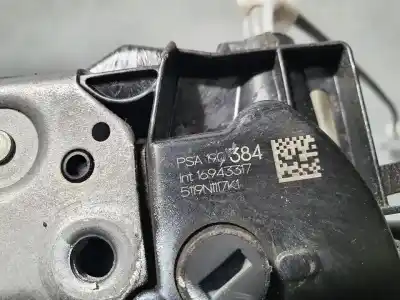 Peça sobressalente para automóvel em segunda mão fechadura da porta dianteira direita por citroen c4 cactus origins referências oem iam 190384 5119n1117k1 16943317